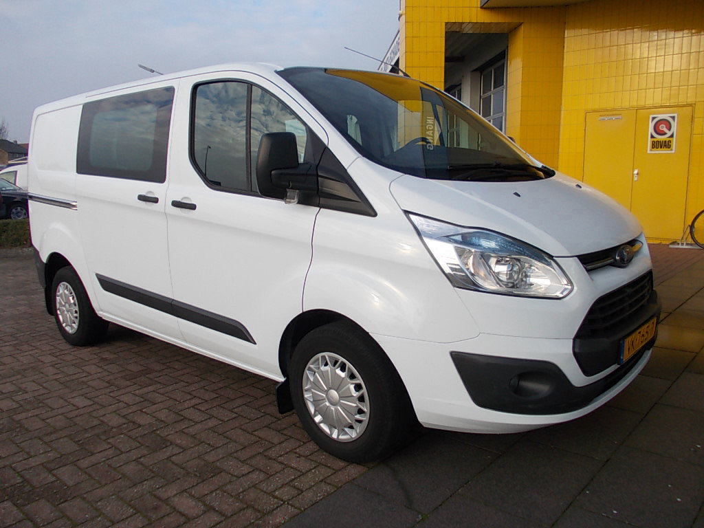 Ford Transit Custom 2.2 tdci dubb.cab., airco, cr.contr., navi.