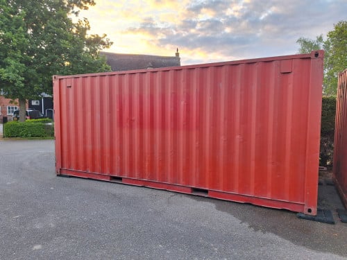 Container 20ft, zeecontainer, opslagcontainer, berging