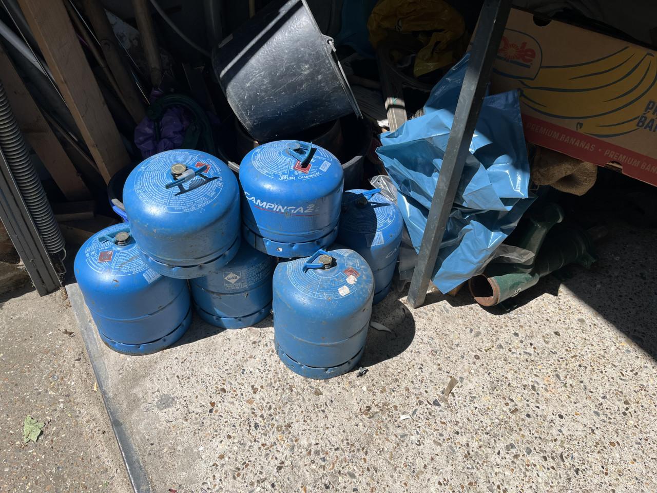 Campingaz gasfles 904 en 907 Leeg