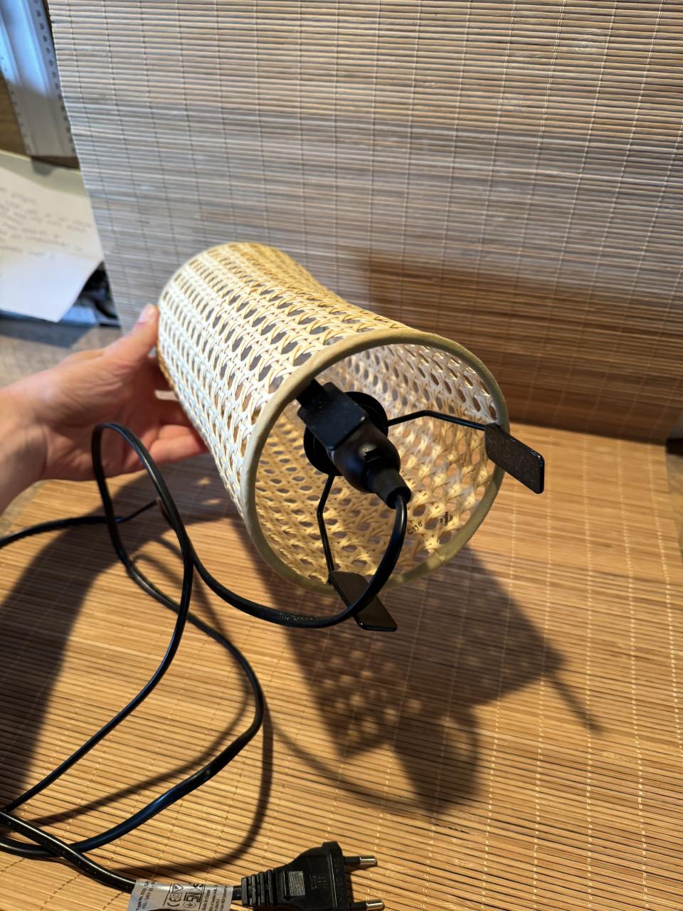 Leuk rotan lampje