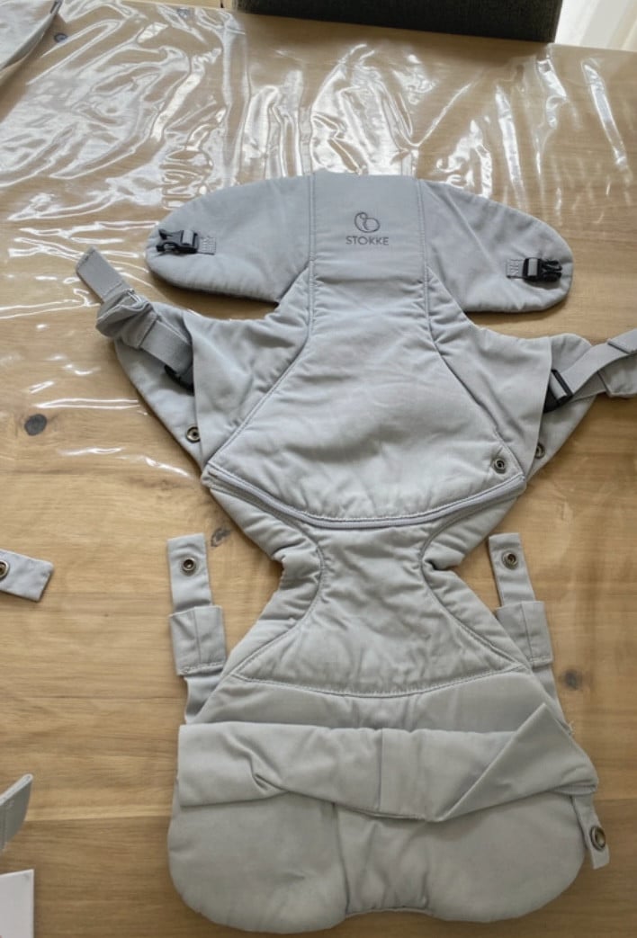 Stokke draagzak grijs