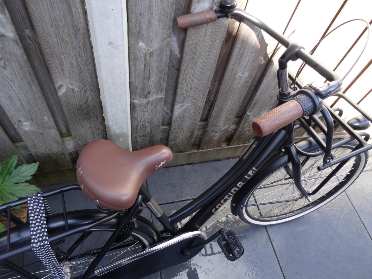 🚲 Cortina U4 Transport Meisjesfiets – 26 inch | Zwart