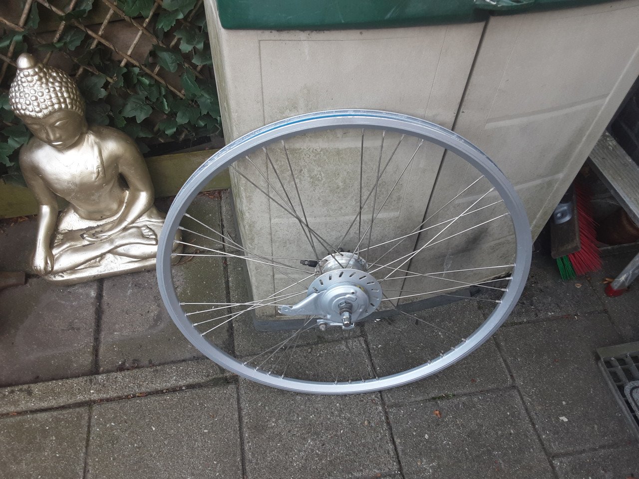 28 inch nexus achterwiel, 7 speed, rollerbrake rem