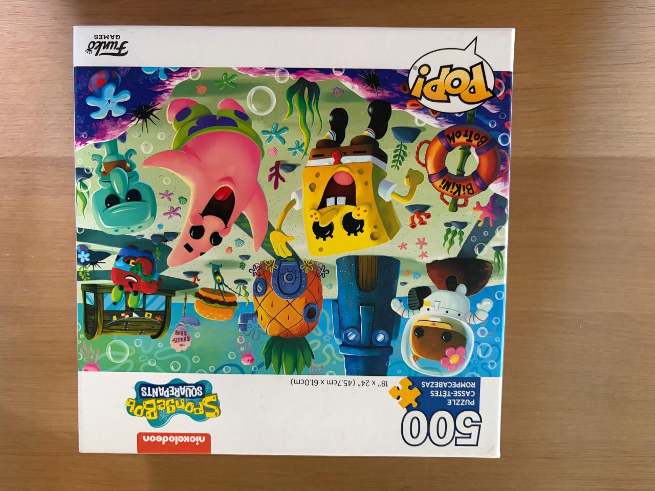 Puzzel funko spongebob 500 stuks