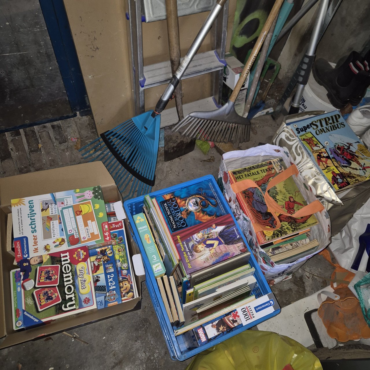 Kinderboeken, spelletjes en puzzels