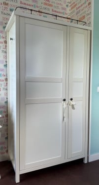 IKEA witte kledingkast