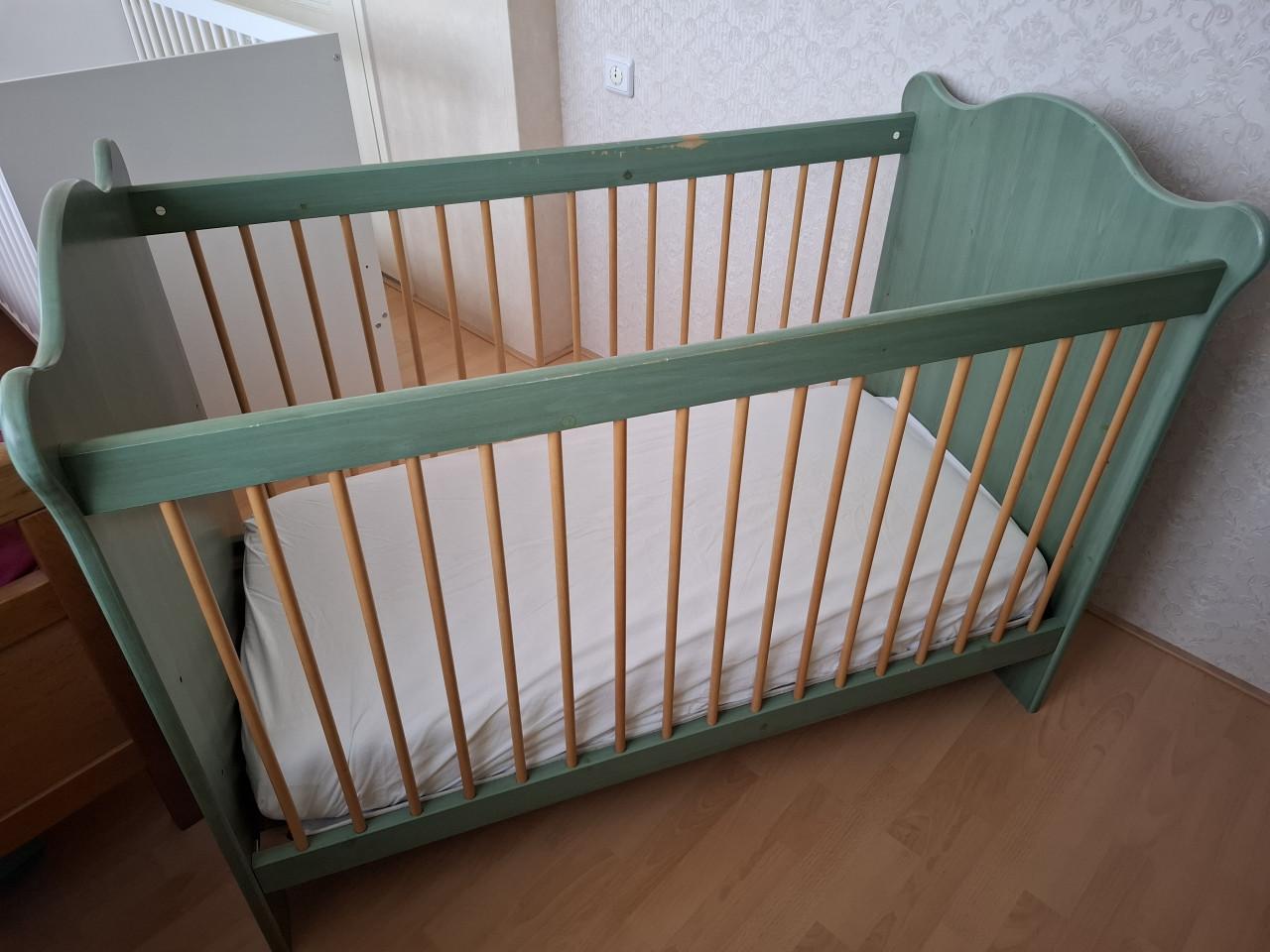 Groen Vintage Ledikantje - Classic model