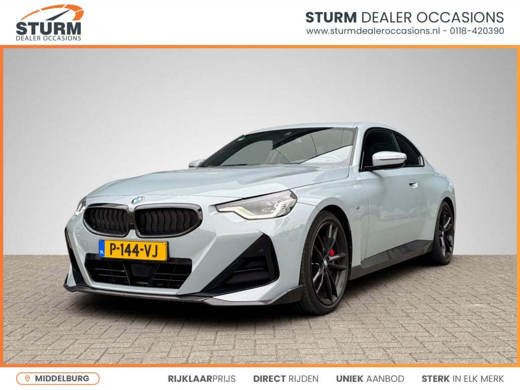 BMW 2-serie coupé 220i high executive m sport pro nl-auto! | carbon pakket 