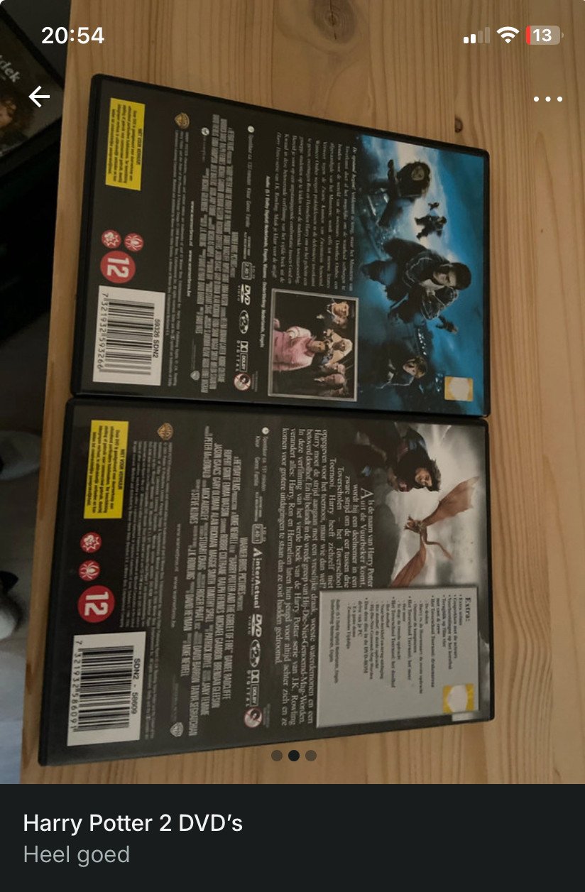 Harry Potter DVD