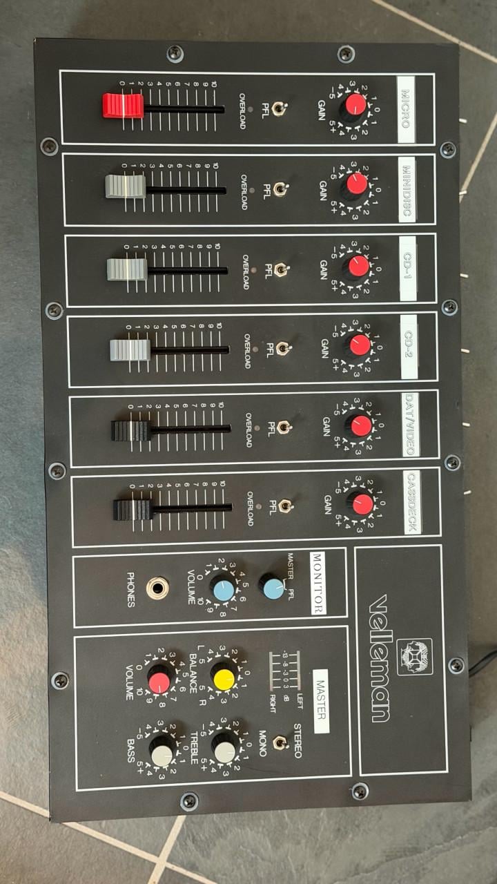 Audio mengpaneel Velleman