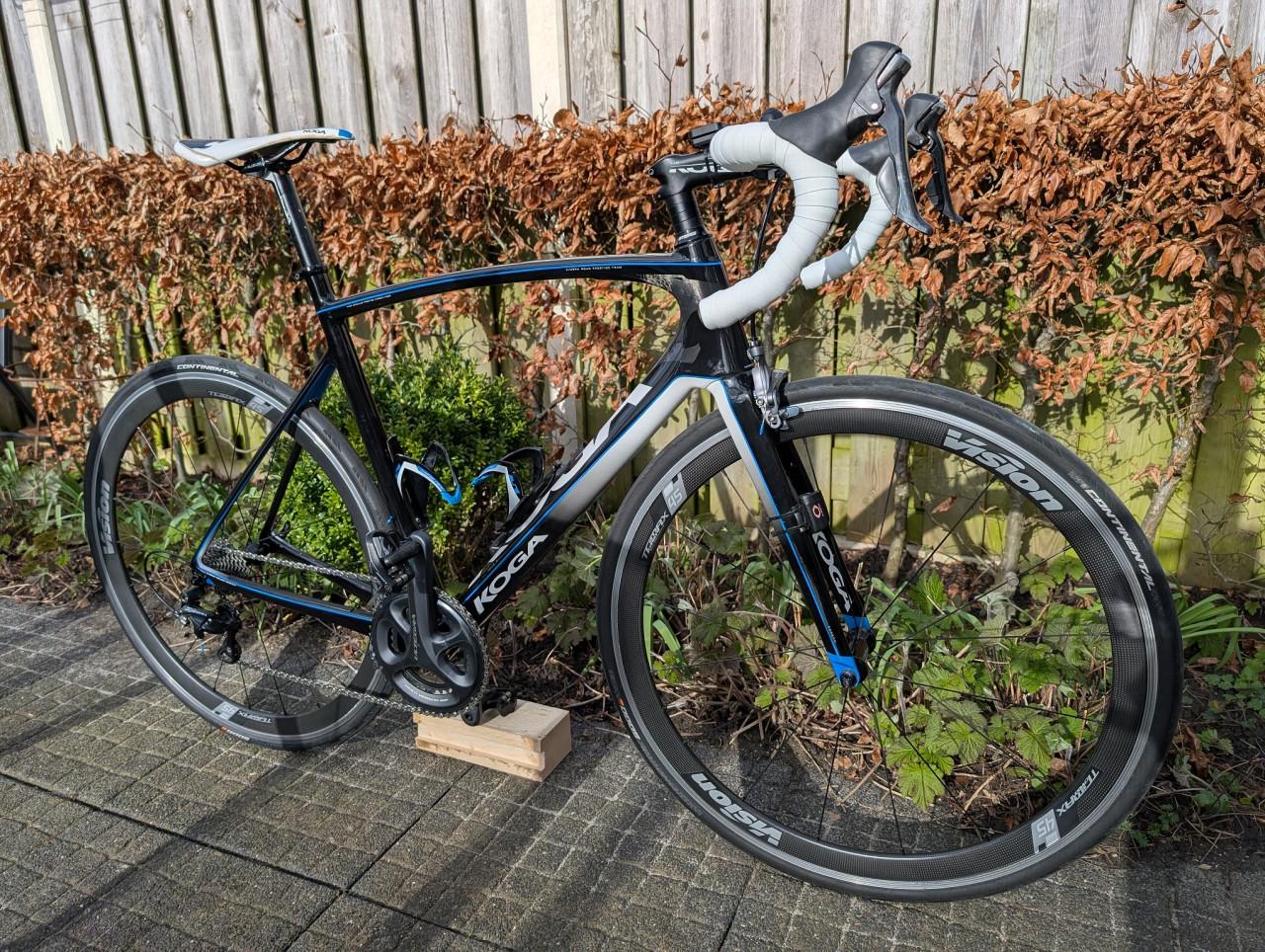 Koga Kimera Road Prestige Team 56cm Vision wheels!