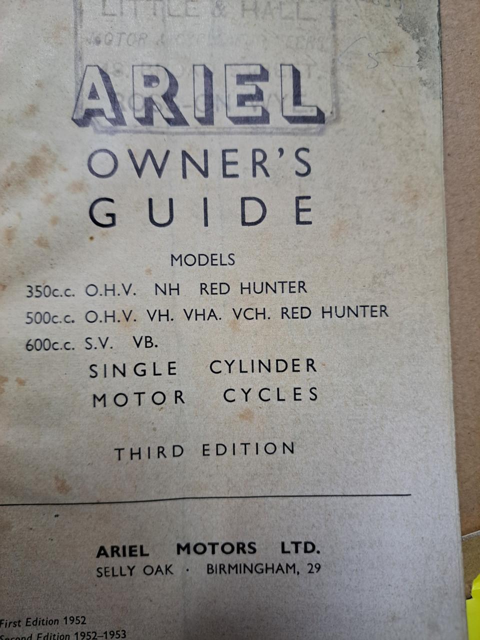Ariel Hunter 1952