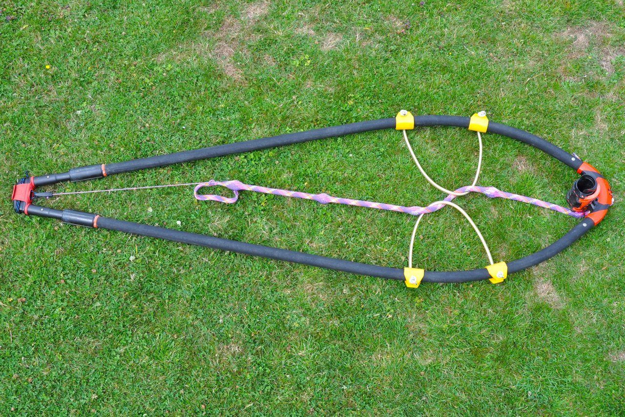 Naish Hokua 5.5m2 complete tuigage