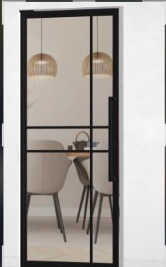 Nieuwe zwarte taatsdeur