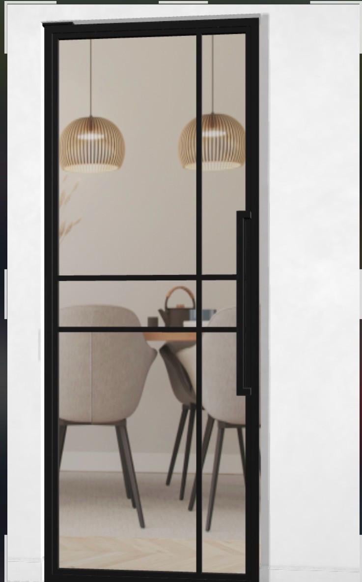 Nieuwe zwarte taatsdeur