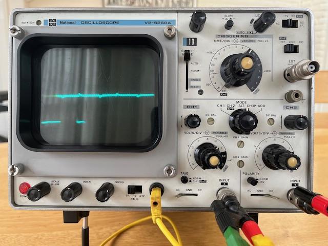 National Oscilloscope VP-5260A  Tweekanaals