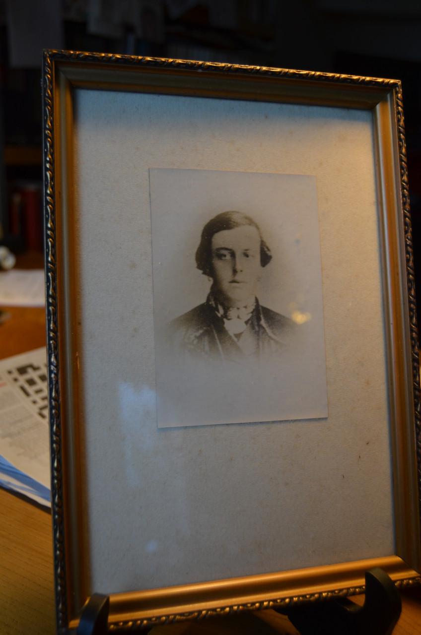 Oude foto's boer en boerin Zeeuws