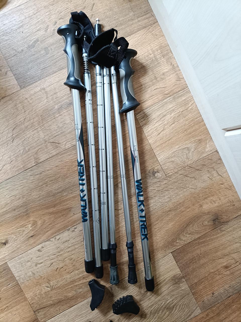 Wandelstokken 2 sets compleet