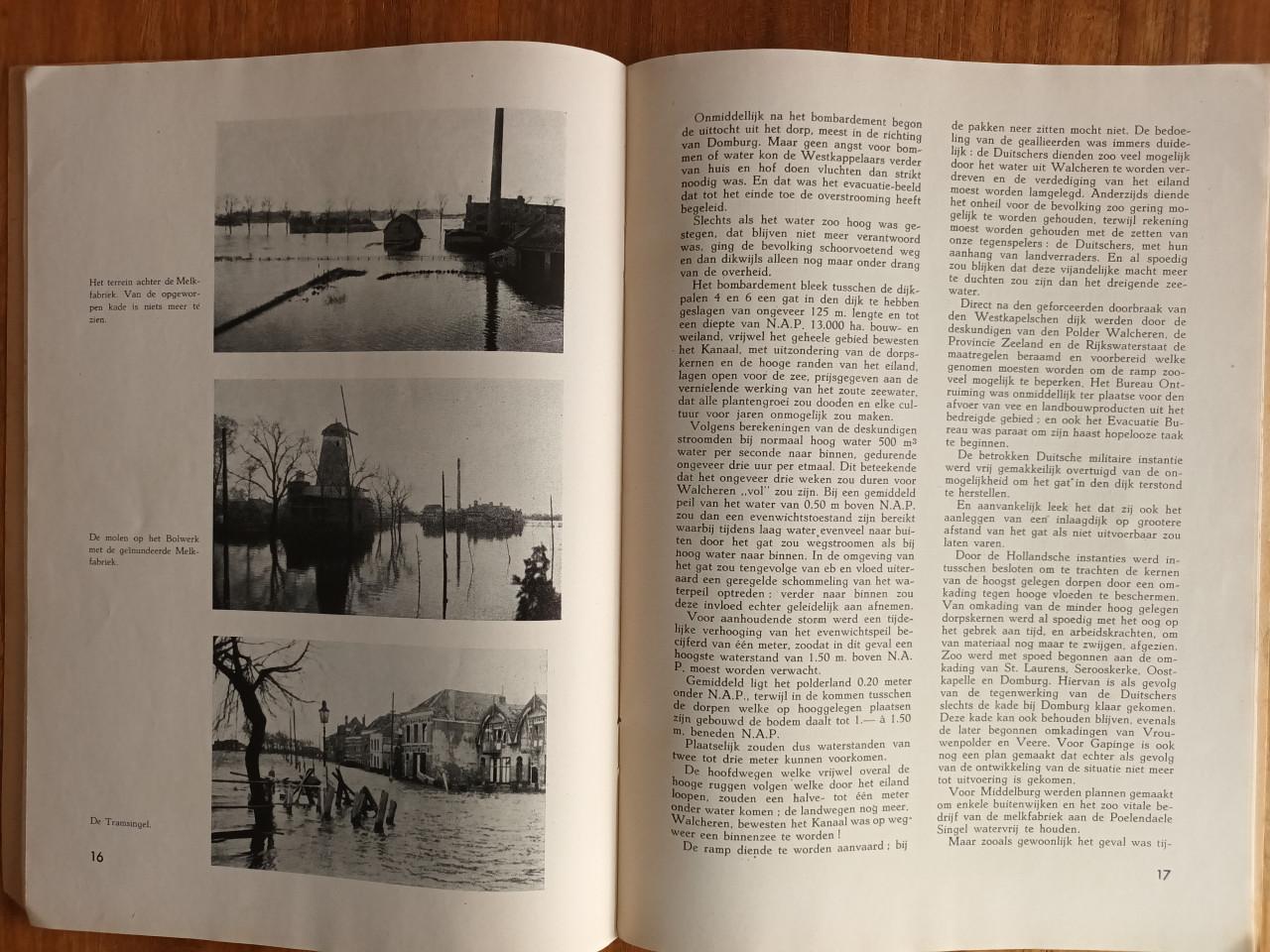 4 Delen Middelburg/Zeeland in bewogen dagen druk 1945-1946
