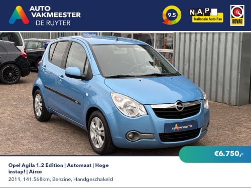 Opel Agila - 1.2 Edition | Automaat | Hoge instap | Airco