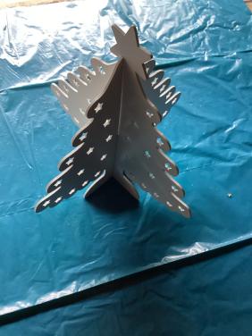 Decoratie kerstboompjes.