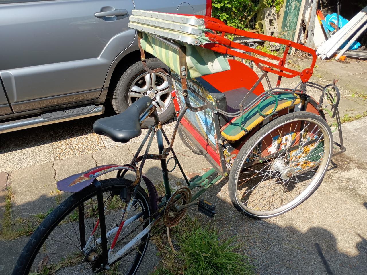 Riksja Indonesische fiets