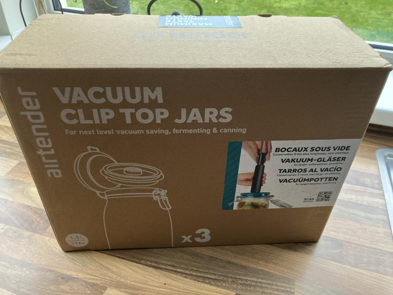 Kilner beugelpot 3st 1,5ltr