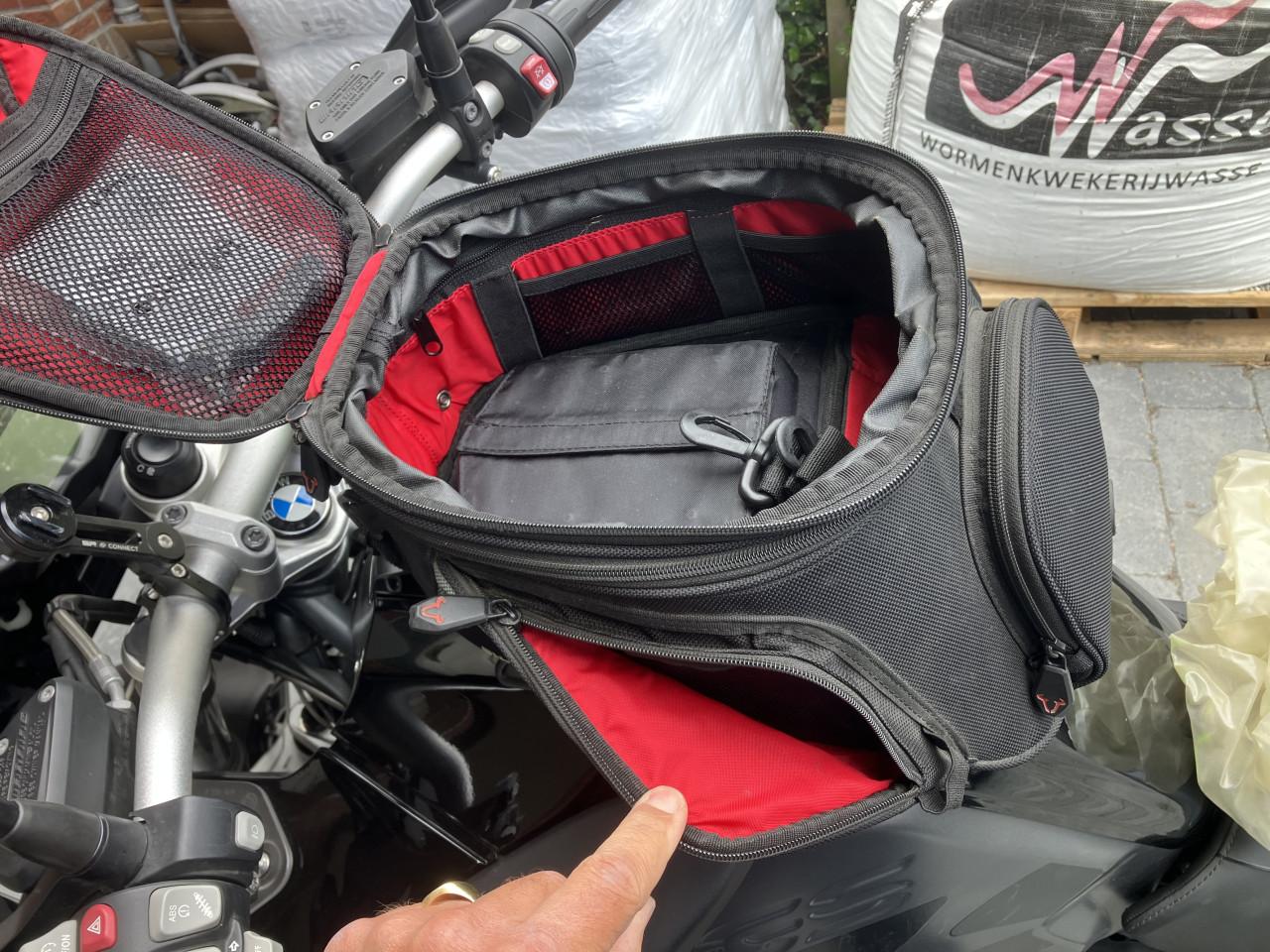 SW Motech City Evo tanktas bmw r1200gs adventure 2017 met tankring e.a.