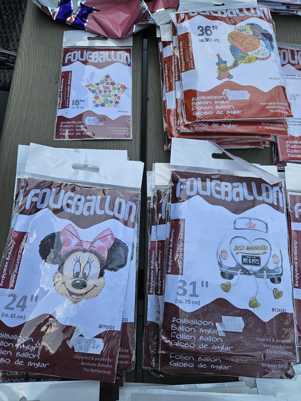Nieuwe Diverse Folieballonnen - Feest, Verjaardag, Liefde
