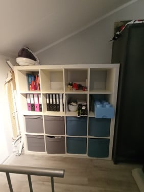 Kallax kast ( Ikea) open wit