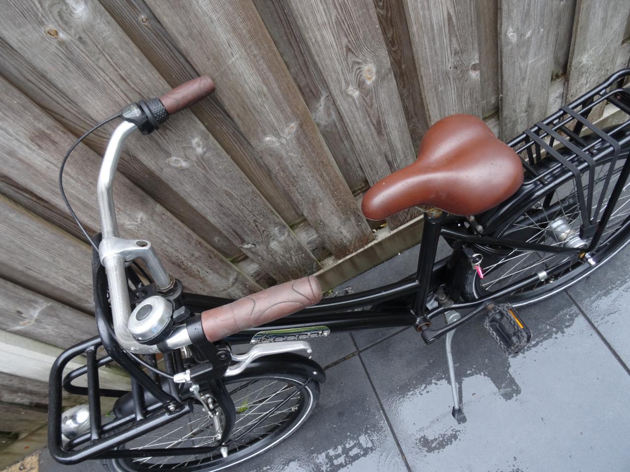 🚲 Popal Meisjesfiets – 22 inch – 3 Versnellingen – Zwart 🖤