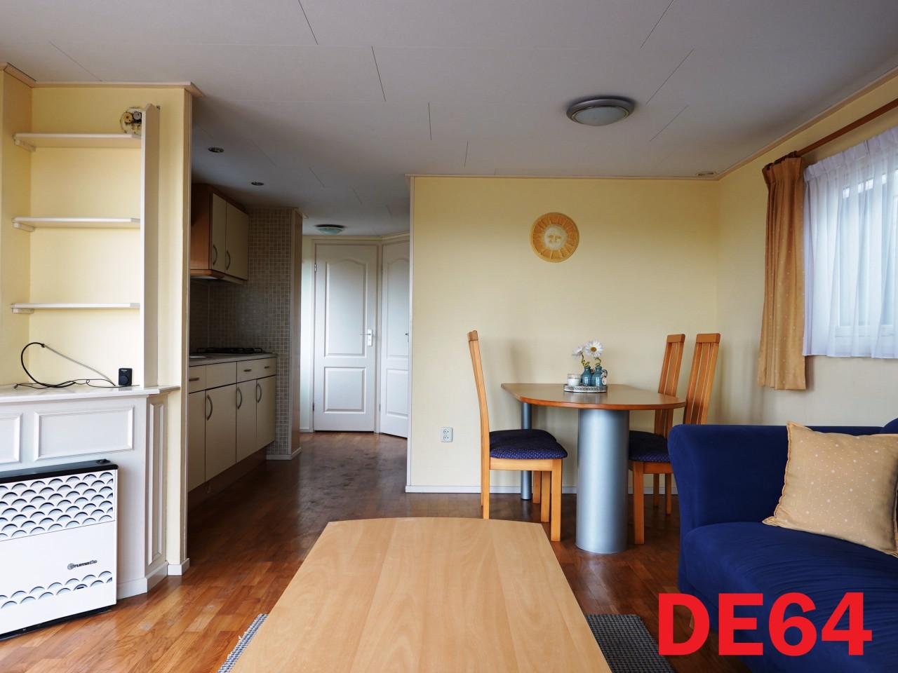 Keurig spiegelchalet, chalet met gespiegelde indeling 2 slaapkamers te koop