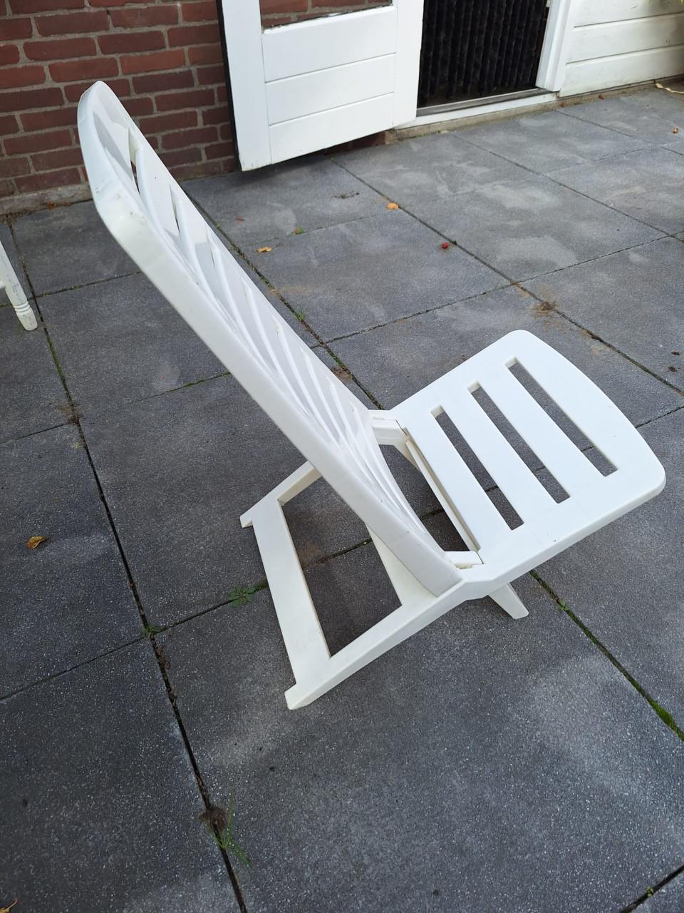 Strandstoeltje plastic