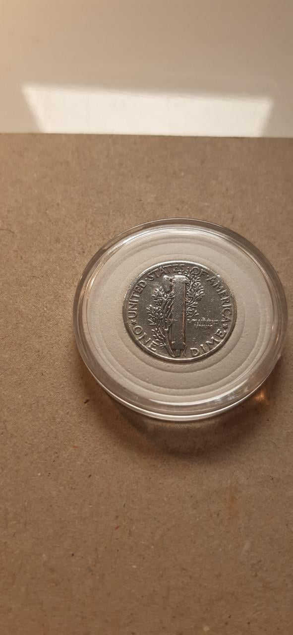 1 dime 1944 america zilver