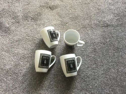 A schattige koffiekopjes