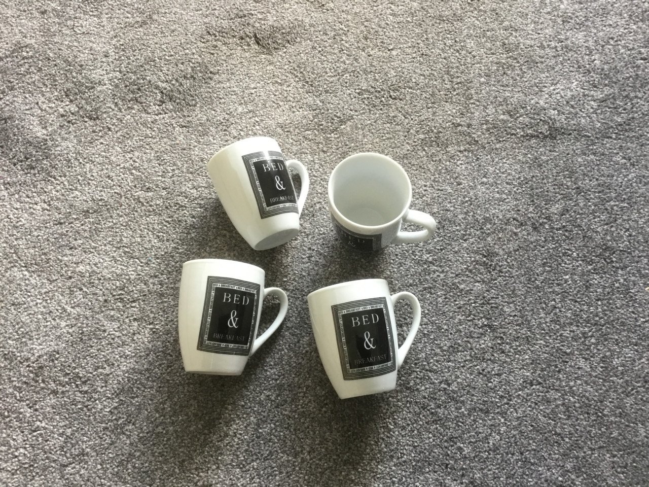 A schattige koffiekopjes