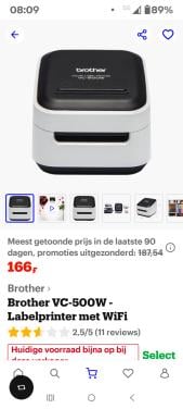 Te koop label printer kleur