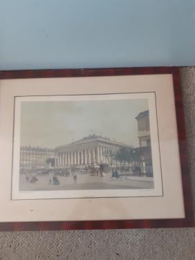 3 litho's 'Paris en 1860' - Félix Benoist (1861).