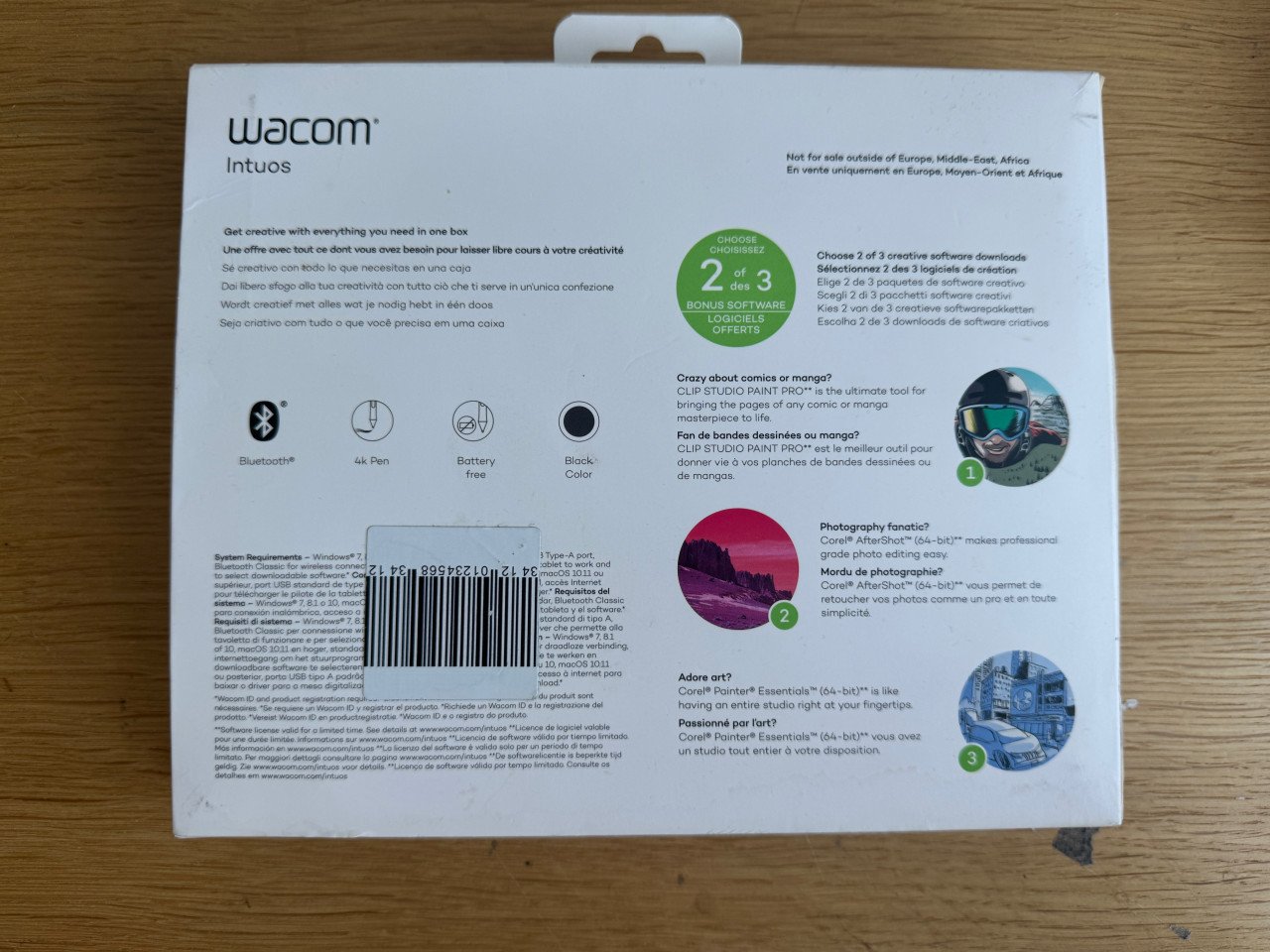 Wacom intuos - teken tablet