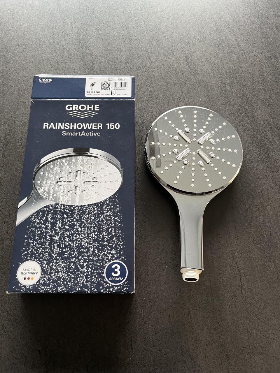 GROHE Rainshower SmartActive 150 Handdouche 3 straalsoorten