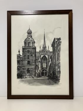 Afbeelding Grote kerk en Stadhuis Goes
