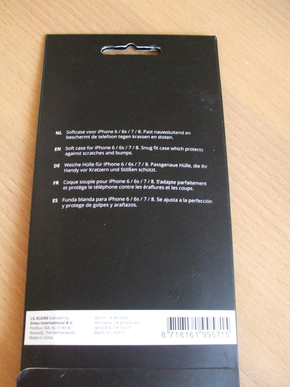 Te koop telefoon hoesje voor iphone.(nieuw).
