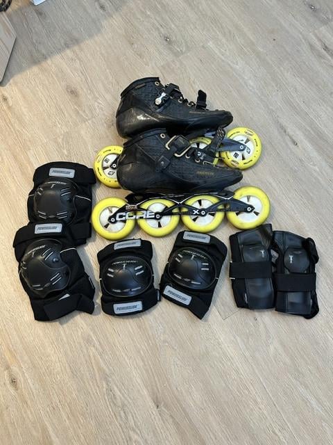 Powerslide skeelers (complete uitrusting)
