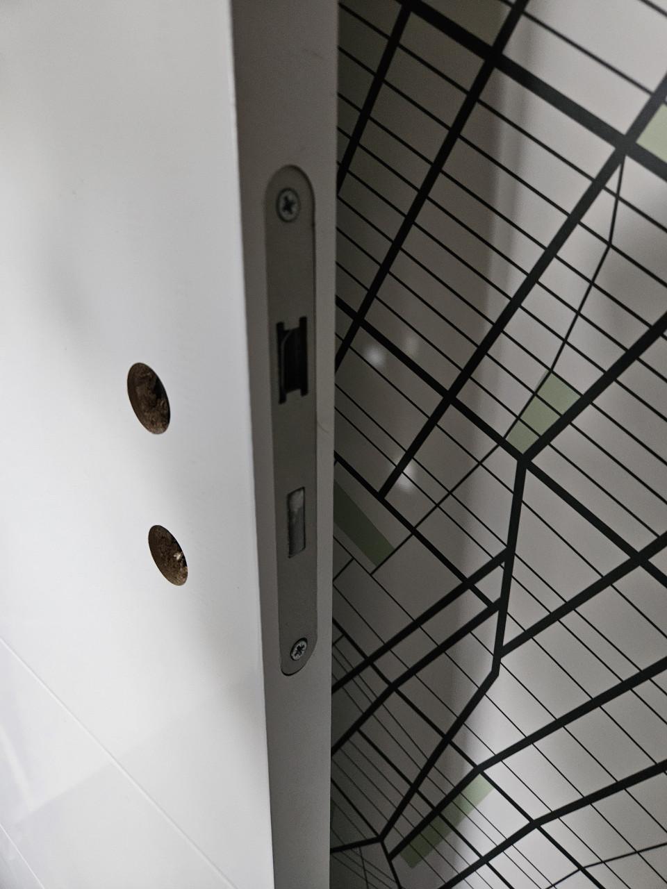 NIEUWE Svedex AL14 stompe deur - Extra Wit, 2015x83mm