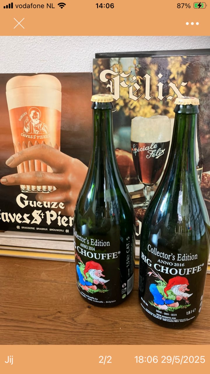 La Chouffe lege XXL-flessen
