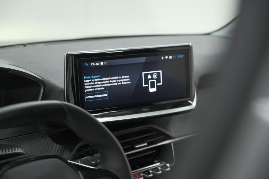 Peugeot 208 puretech 100 allure | gris selenium | apple carplay | parkeerse