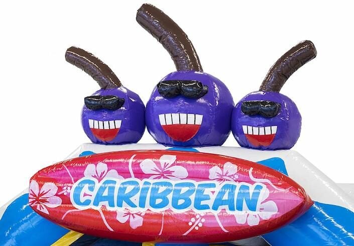 Te huur springkussen met slide