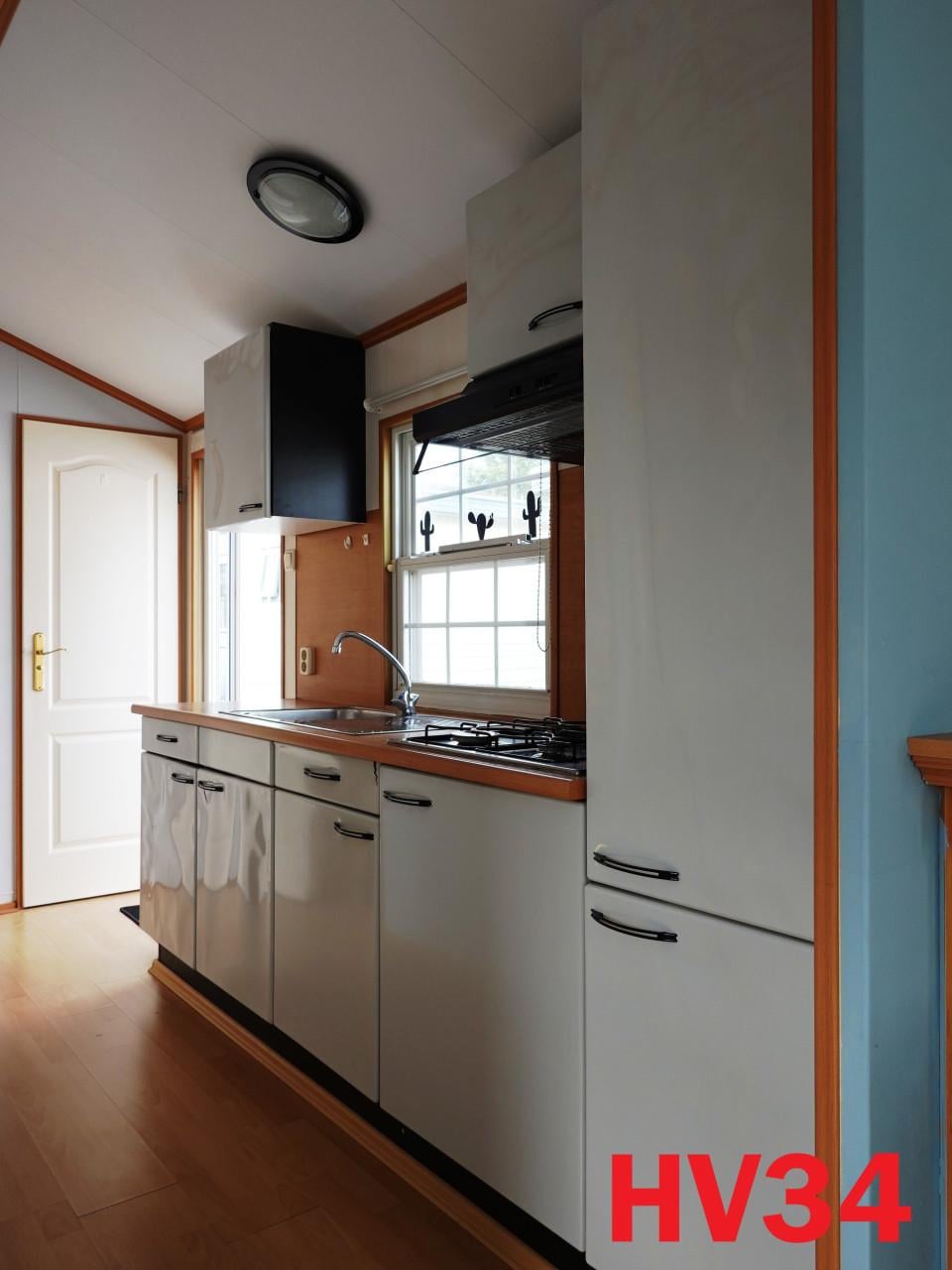 Betaalbaar Arcabo chalet met dubbel glas en 2 slaapkamers te koop