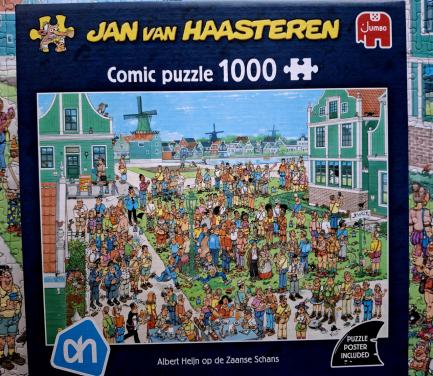 🧩 Jan van Haasteren: Albert Heijn op de Zaanse Schans