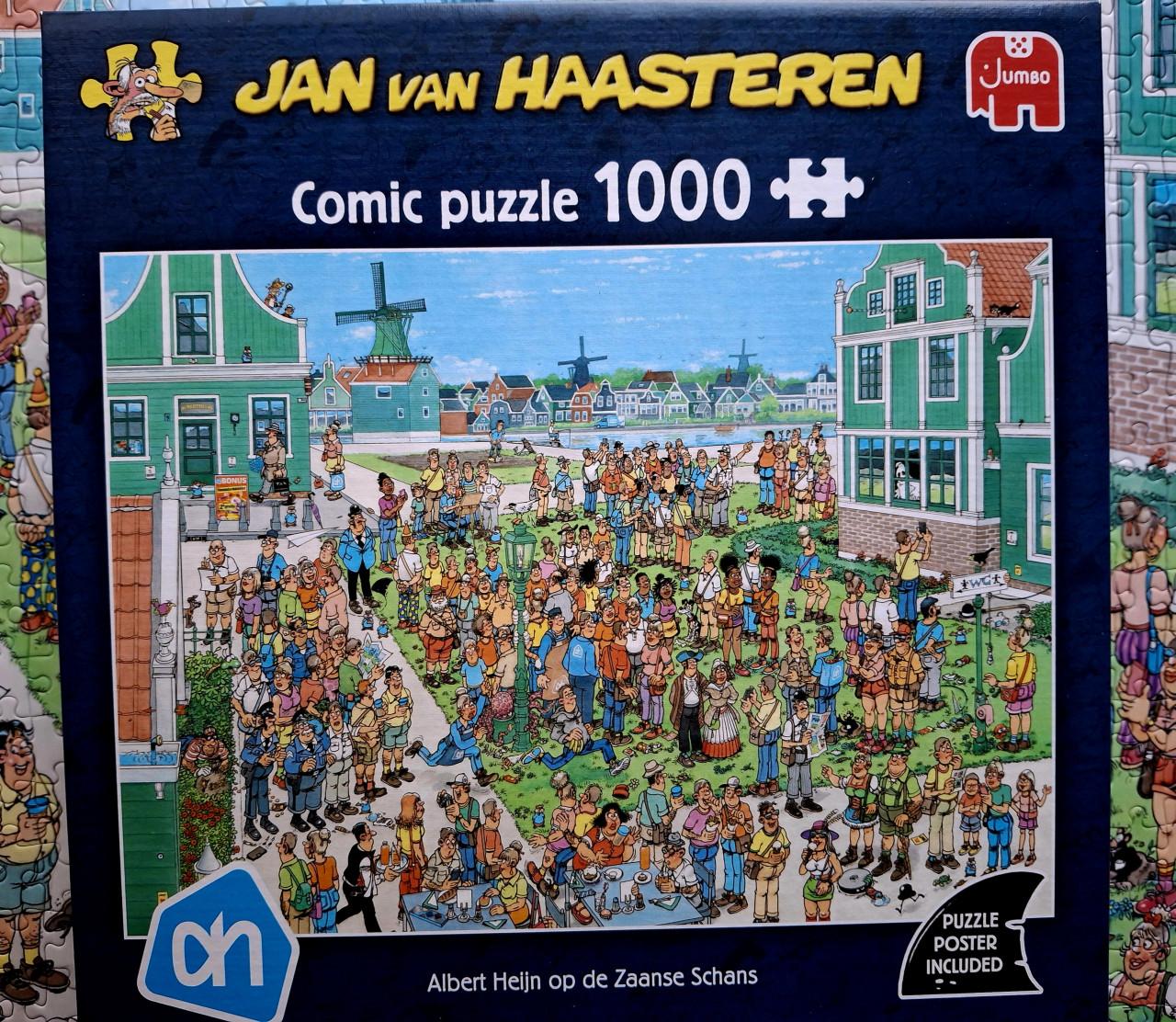 🧩 Jan van Haasteren: Albert Heijn op de Zaanse Schans